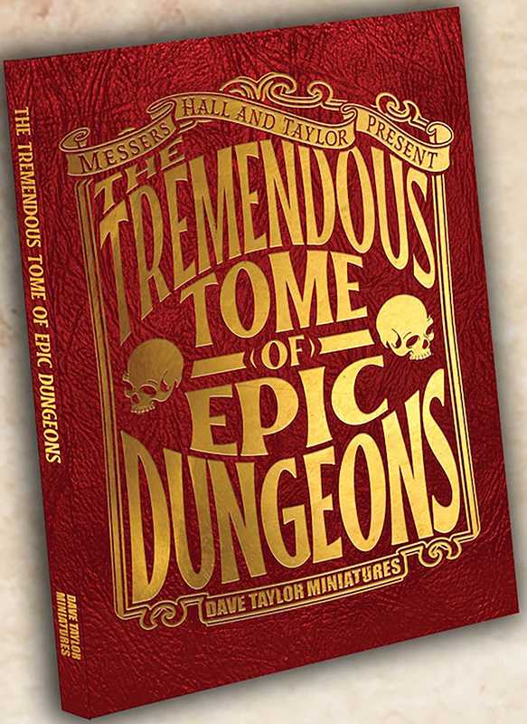 Tremendous Tome of Epic Dungeons by Dave Taylor: Hardcover; 160 pages / English Caffeine Critical