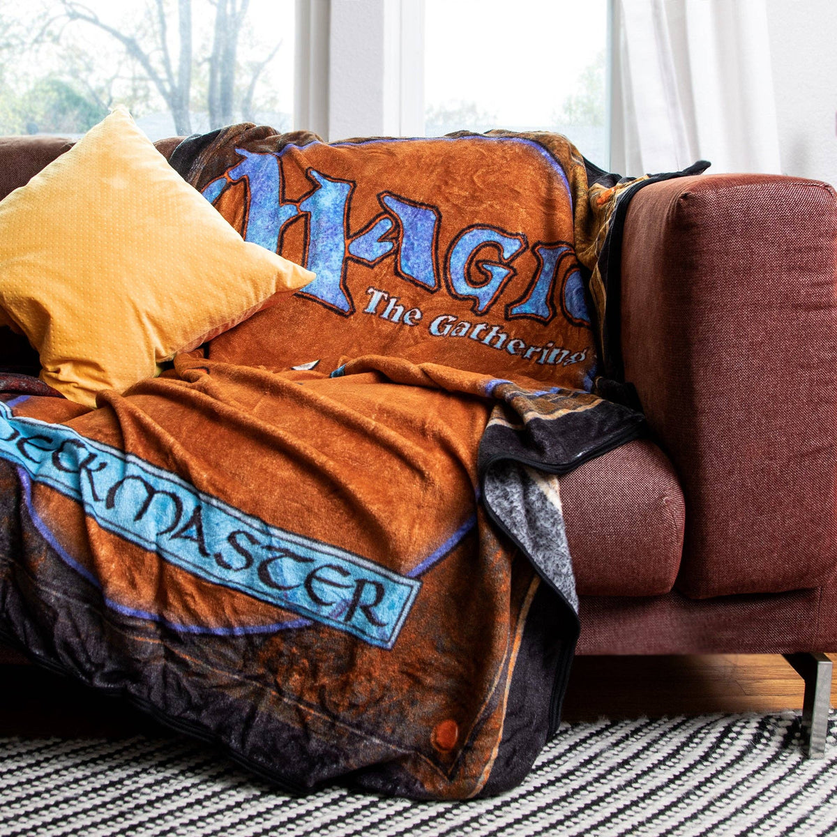 Magic: The Gathering Digital Print Throw Blanket - Caffeine Critical