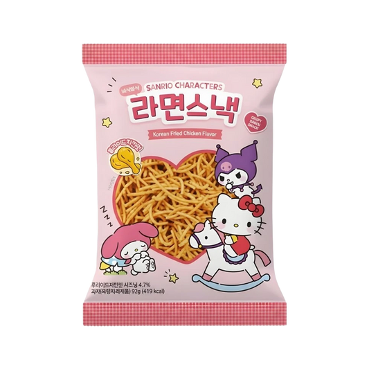 Sanrio Noodle Snack - Fried Chicken 90g (Korea) - Caffeine Critical Caffeine Critical