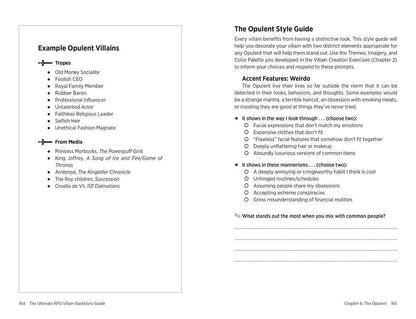 Ultimate RPG Villain Backstory Guide by James D’Amato: Paperback; 256 pages / English - Caffeine Critical