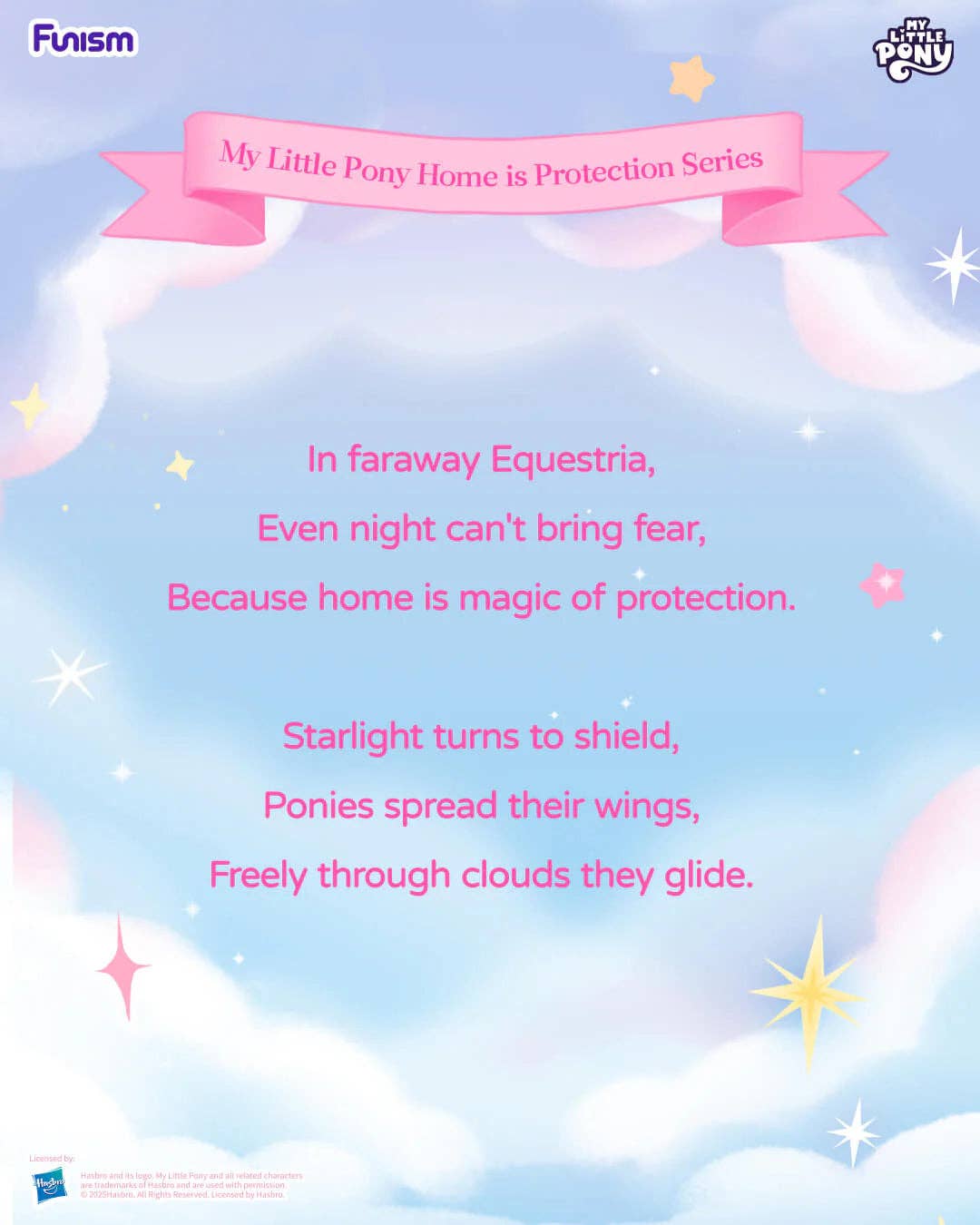 My Little Pony Home Is Protection | Magic Bottle Blind Box 3 Figures |Funism - Caffeine Critical