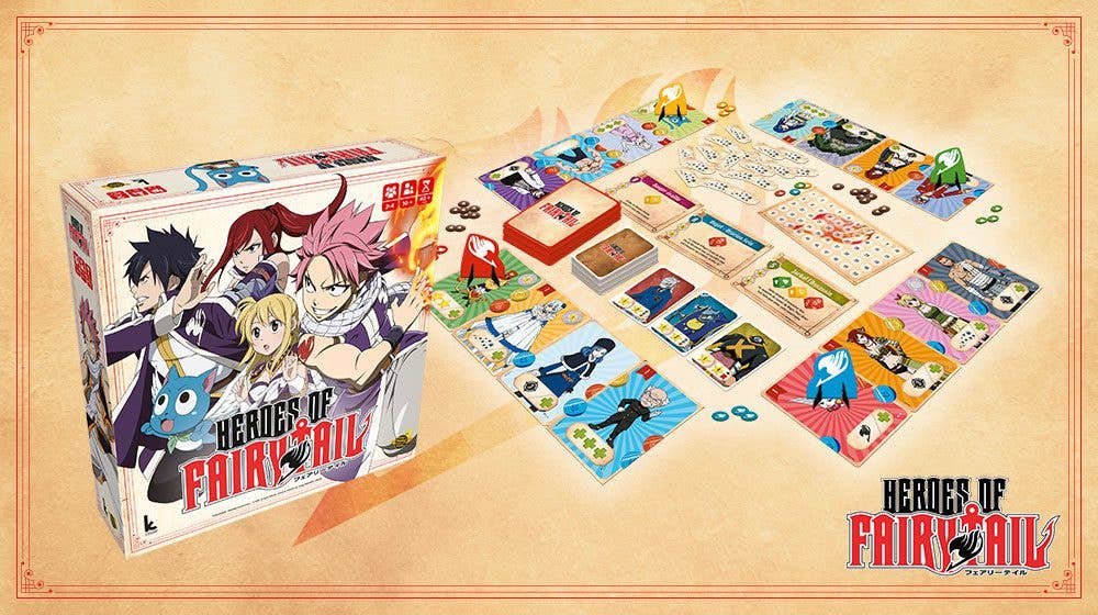 Heroes of Fairy Tail - Boardgame - Caffeine Critical