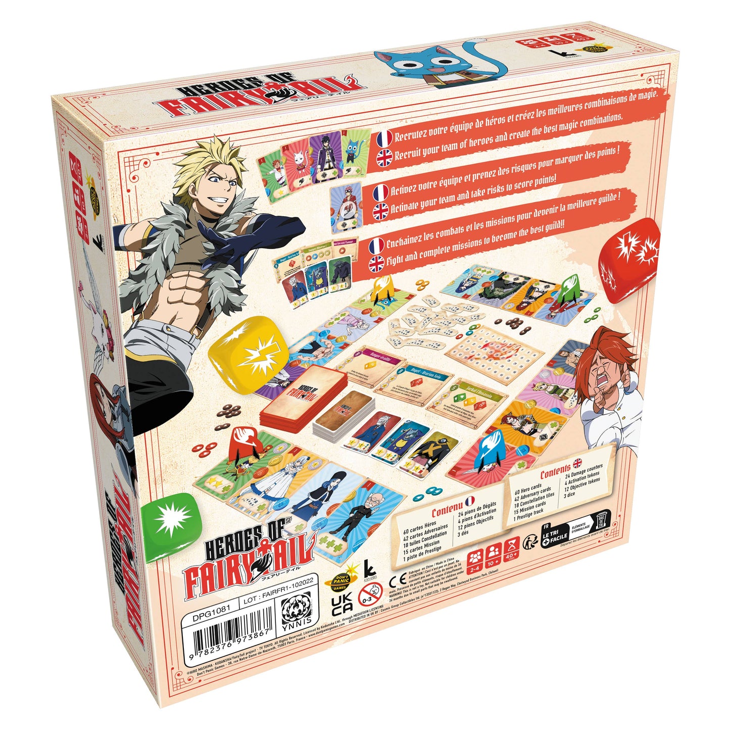 Heroes of Fairy Tail - Boardgame - Caffeine Critical Caffeine Critical