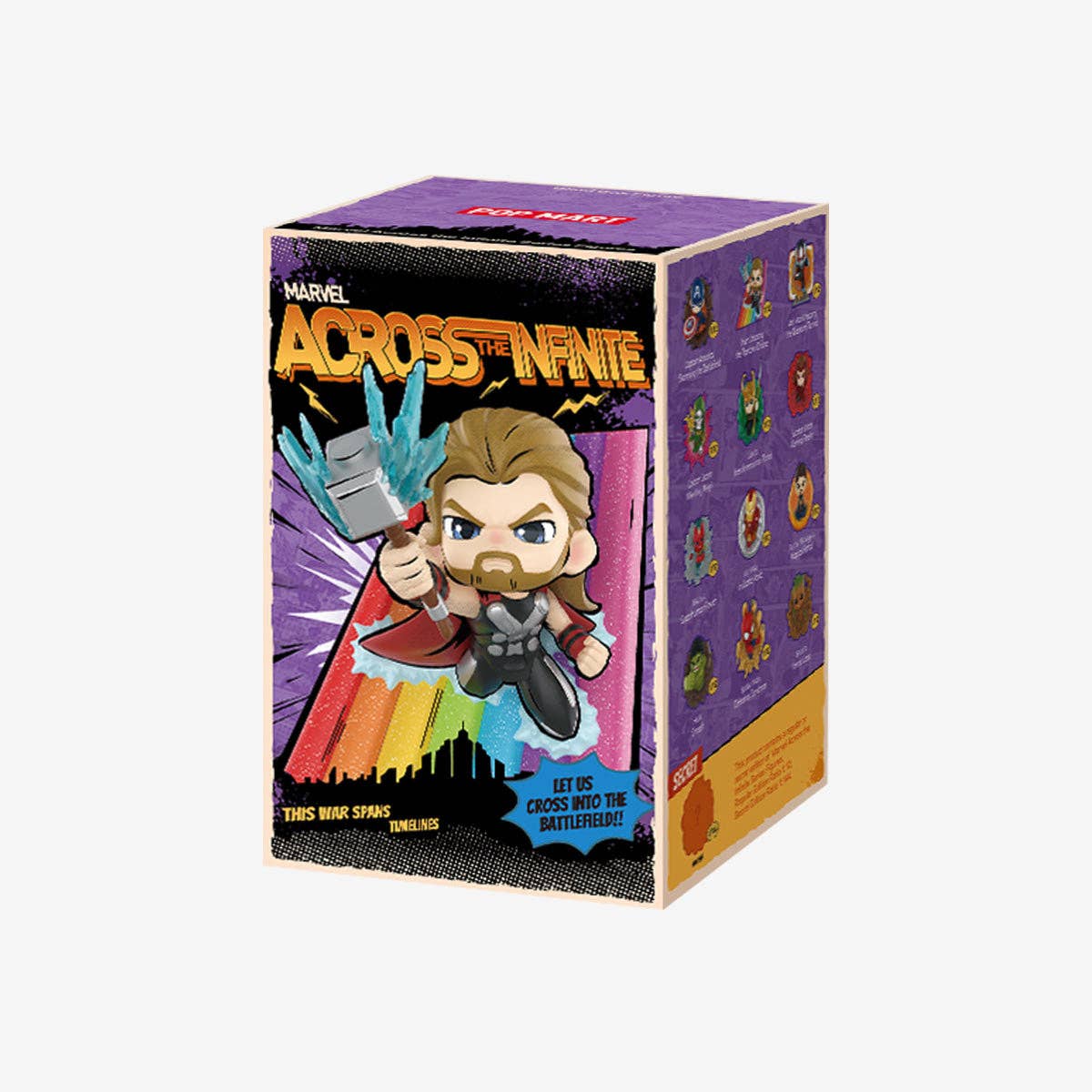 Pop Mart Marvel Across Infinite Blind Box Figure Caffeine Critical
