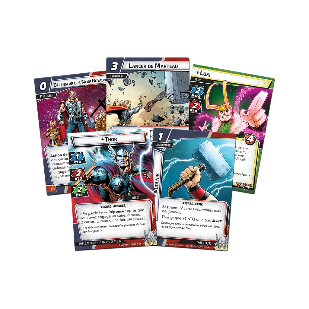 Marvel Champions The Card Game Thor Hero Pack - Superhero Strategy Game