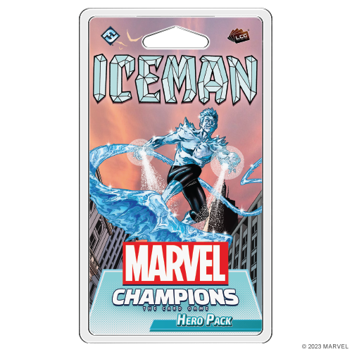 Marvel Champions The Card Game Iceman Hero Pack - Superhero Strategy Game