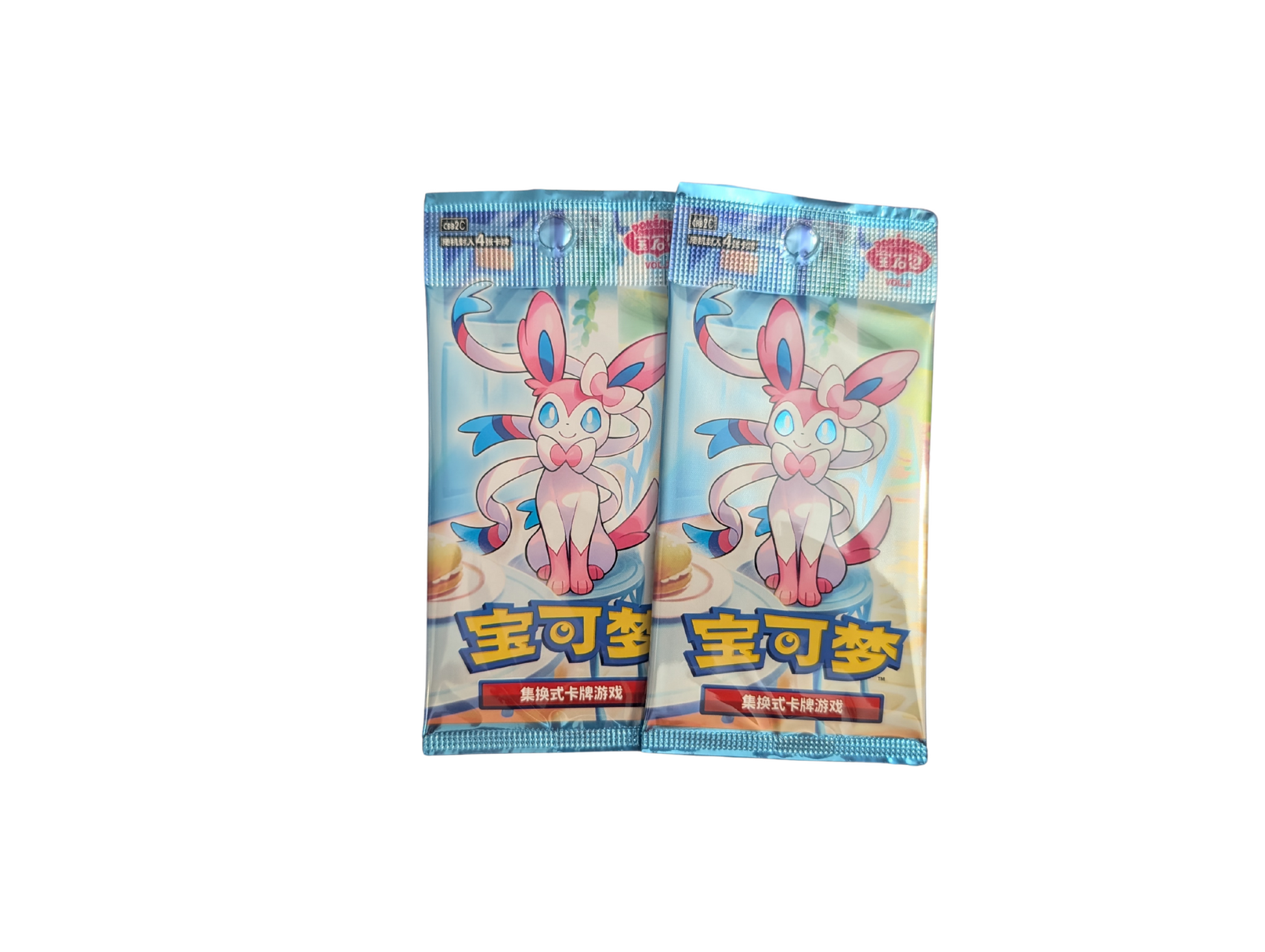 Pokemon S-Chinese Gemstone Vol. 2 Eevee Gem Booster Pack - Caffeine Critical