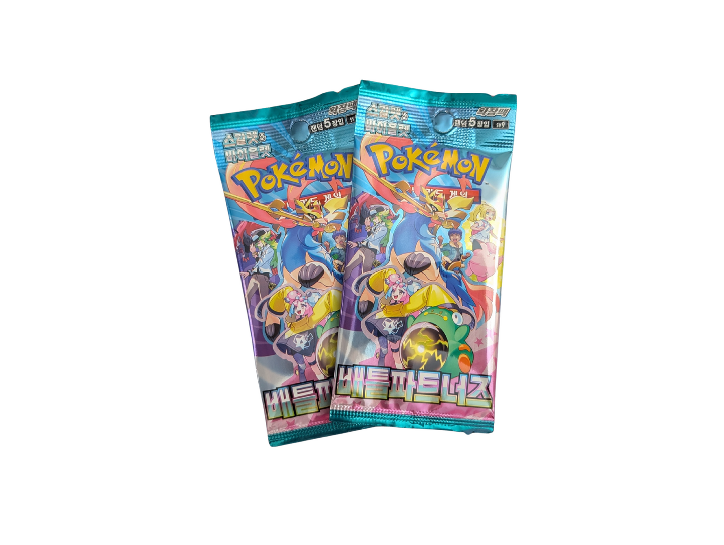 Pokemon Card Scarlet & Violet Battle Partners Sealed Booster Korean - Caffeine Critical Caffeine Critical