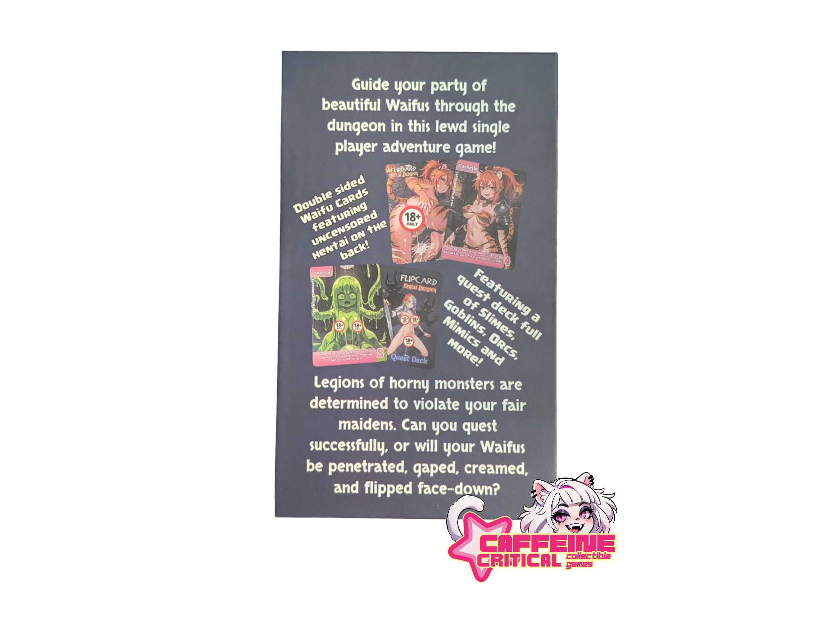 'FlipCard - Hentai Dungeon' Starter Set | Nude Waifu Cards