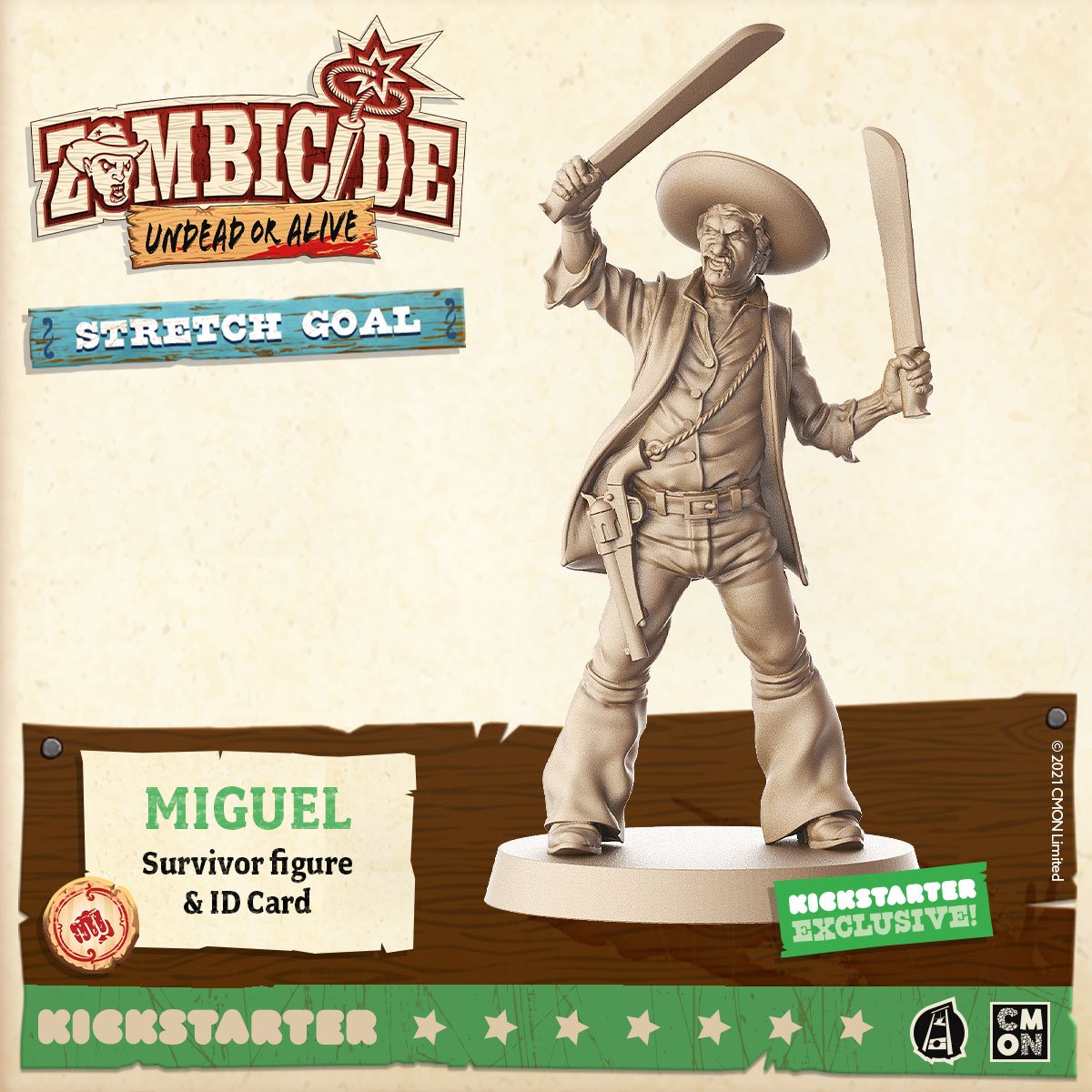 Zombicide Undead or Alive Miguel