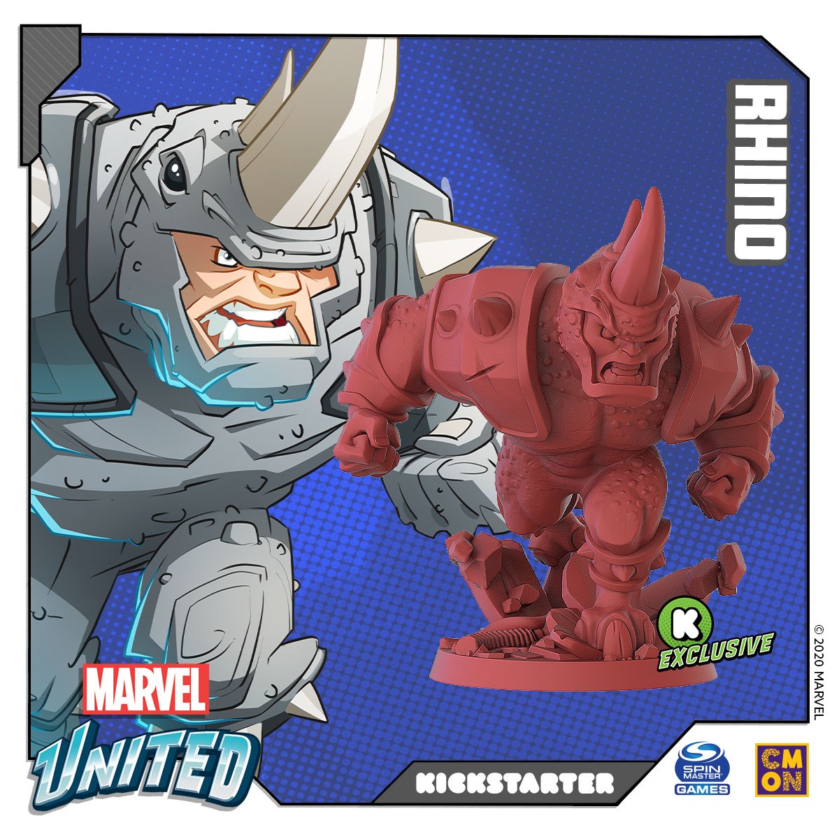 Marvel United Rhino