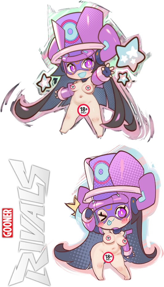 Gooner Rivals Galacta Sprays Sticker Set