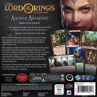 Lord of The Rings Angmar Awakened Hero Expansion - Caffeine Critical