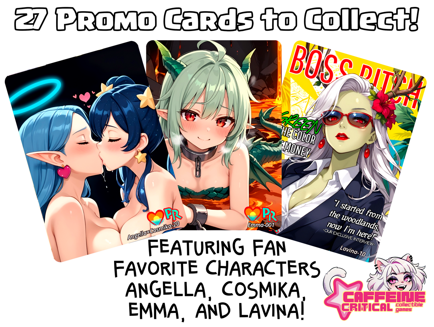 'Full Glory Waifus: Summer Love' Collection Box | Hentai Waifu Trading Cards Caffeine Critical