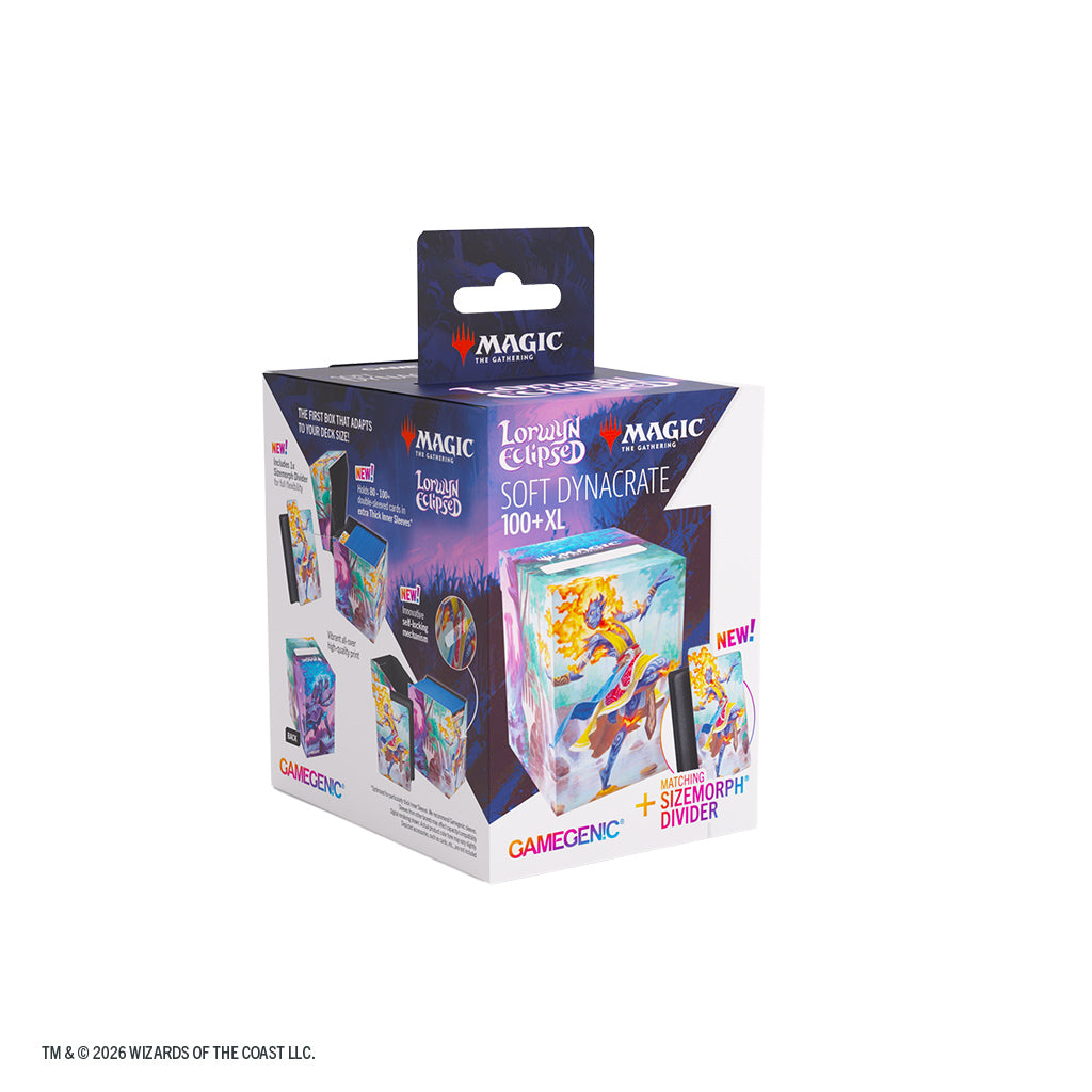 MTG Lorwyn Eclipsed 100+ XL Deckbox Soft Dynacrate with Divider - Caffeine Critical Caffeine Critical