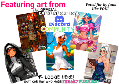 Waifu Harem Community Set | Trading Cards Booster Pack - Caffeine Critical