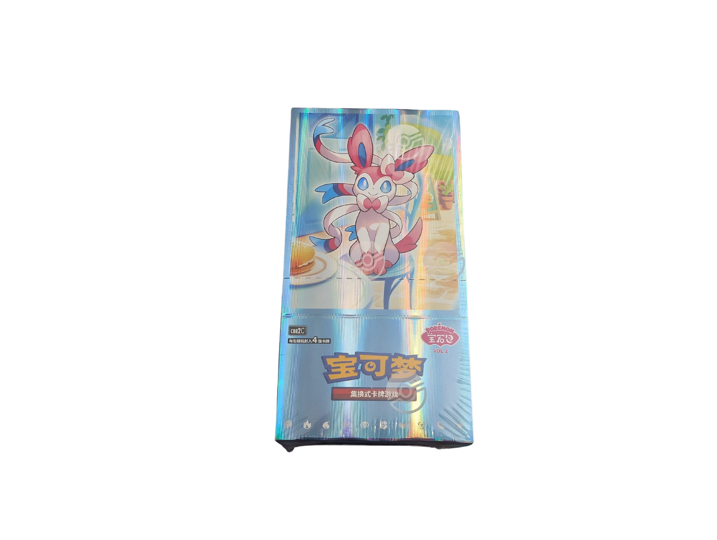 Pokemon S-Chinese Gemstone Vol. 2 Eevee Gem Pack Booster Box CBB2C Sealed - Caffeine Critical Caffeine Critical