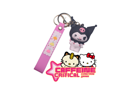 Kuromi Playful Keychain