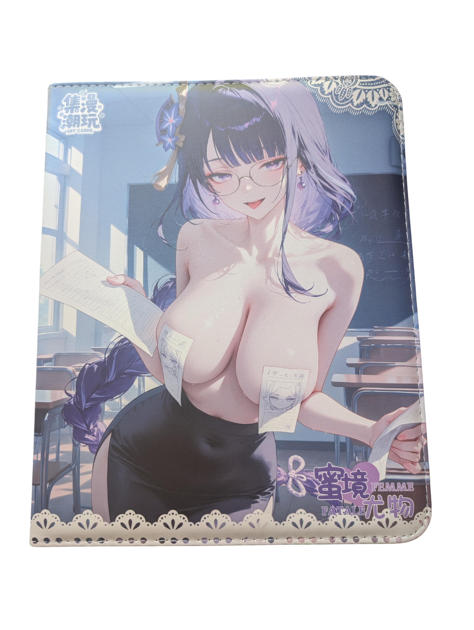 Waifu Cards Ring Binder Femme Fatale - Caffeine Critical