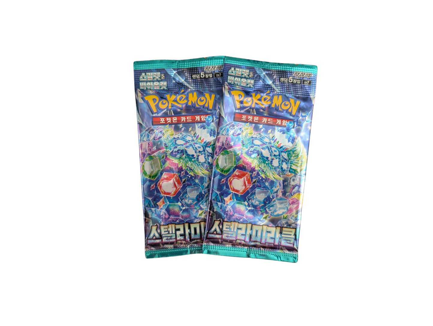 Pokemon Card Scarlet & Violet Stellar Crown Booster Pack Korean - Caffeine Critical Caffeine Critical