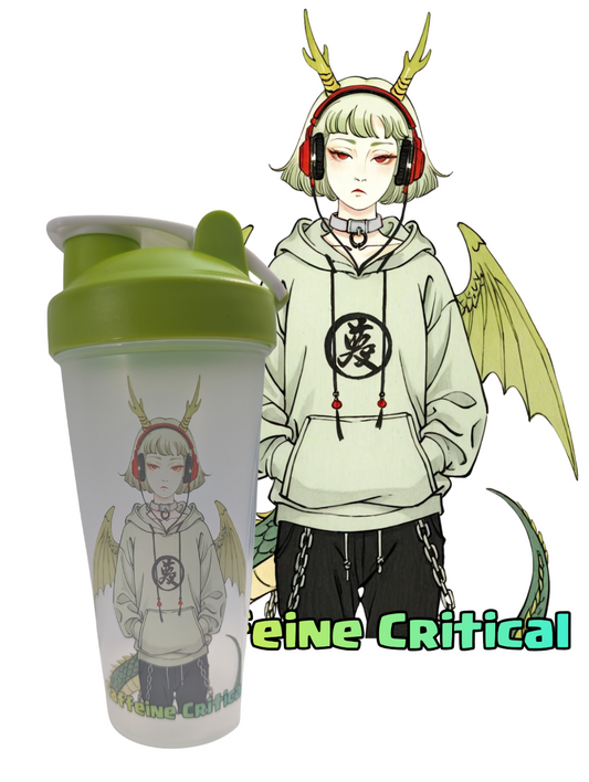 Emma Edo Art Streetwear Shaker Cup - Caffeine Critical Caffeine Critical