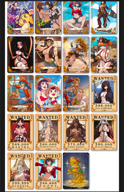Booty & Beauties Booster Box | Pirate Waifu Cards - Caffeine Critical