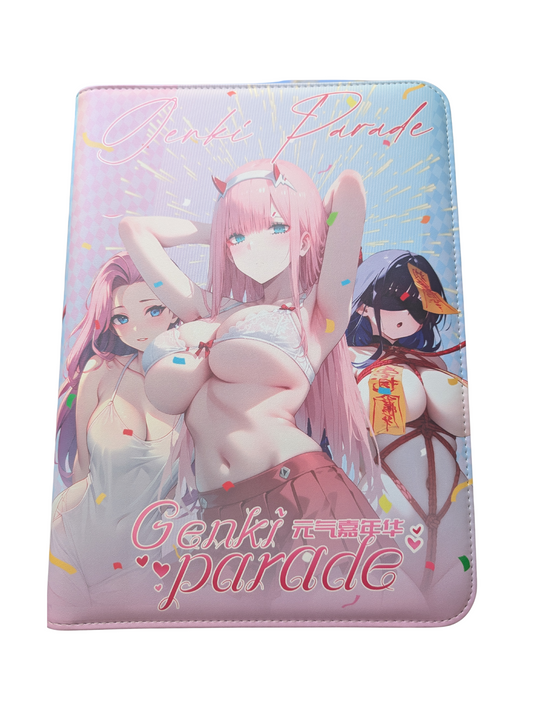 Waifu Cards Ring Binder Genki Parade - Caffeine Critical Caffeine Critical