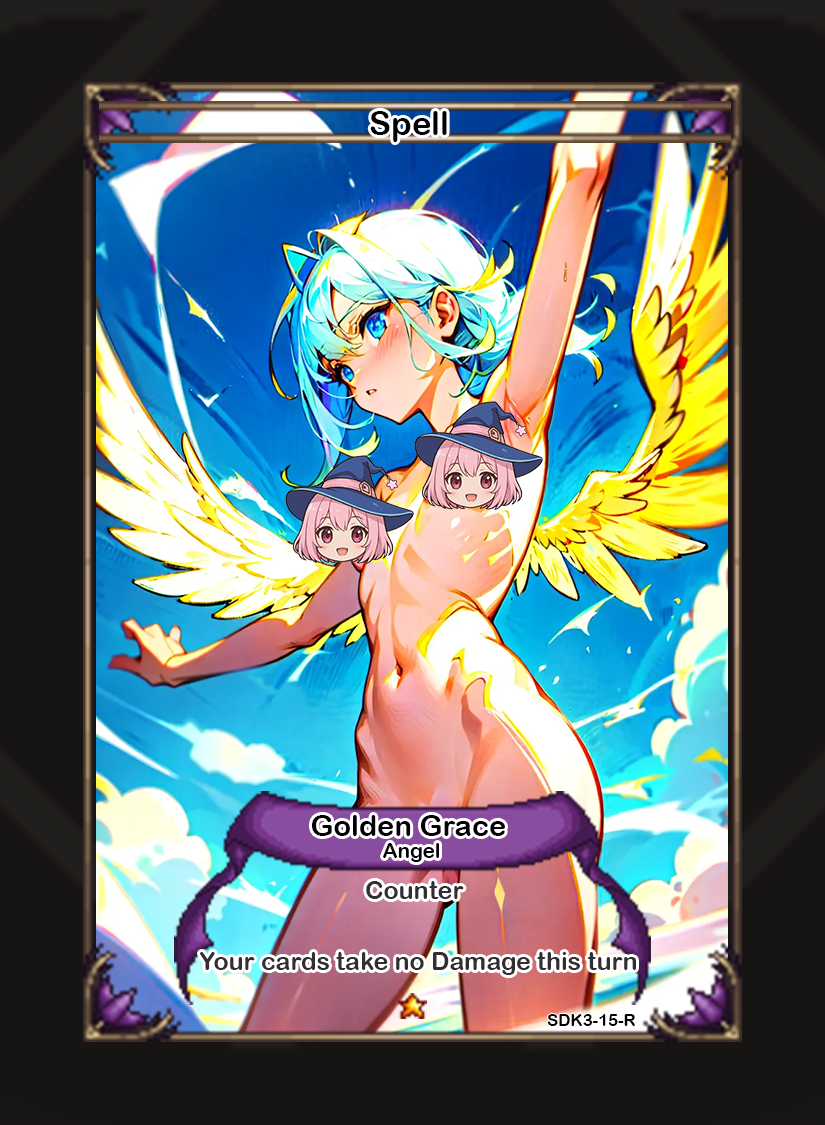 'Hentai Battle: Angel Beat-Down' Starter Deck | Waifu Card Game Caffeine Critical