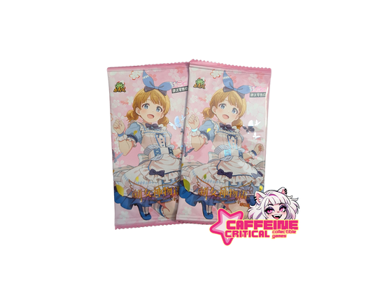 Goddess Story Waifu Cards ns-16 Booster Pack - Caffeine Critical Caffeine Critical