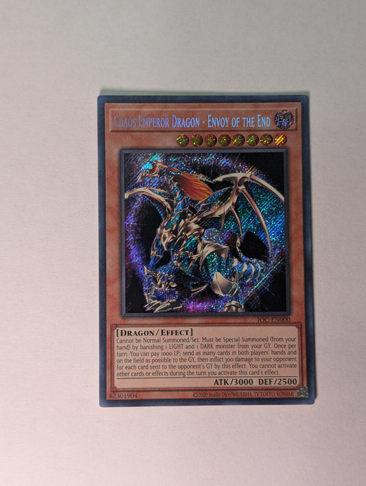 Chaos Emperor Dragon - Invasion of Chaos - 25th Anniversary Yu-Gi-Oh! - Single Card NM Condition