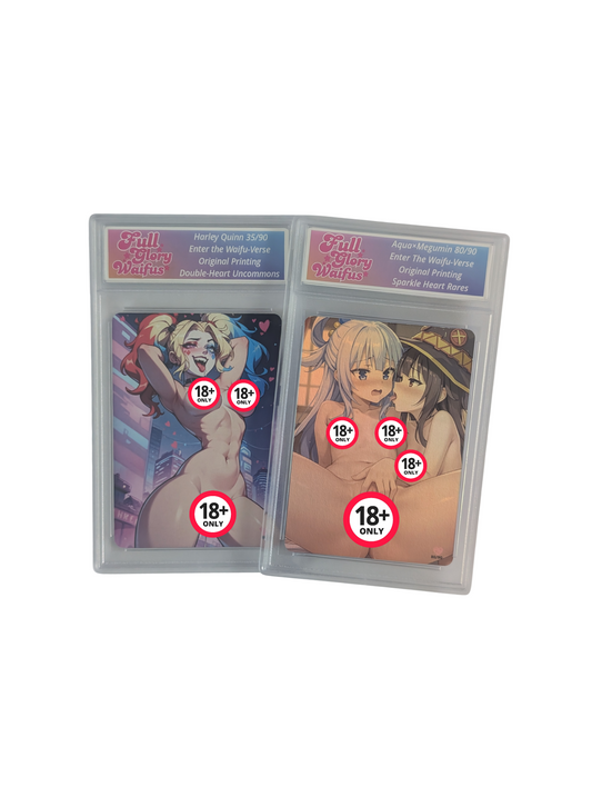 Throwbacks Collection Waifu Card Slab Double Pack