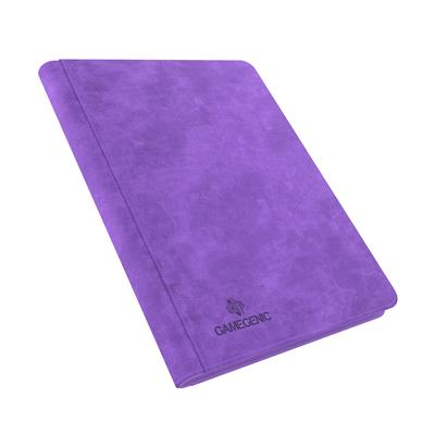 Zip-Up Album 18-Pocket Purple Caffeine Critical