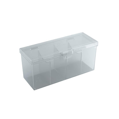 Fourtess 320+ Card Storage Box Clear - Caffeine Critical