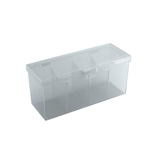 Fourtess 320+ Card Storage Box Clear - Caffeine Critical Caffeine Critical