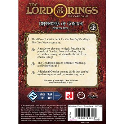 Lord of the Rings The Card Game Defenders of Gondor Deck| LCG