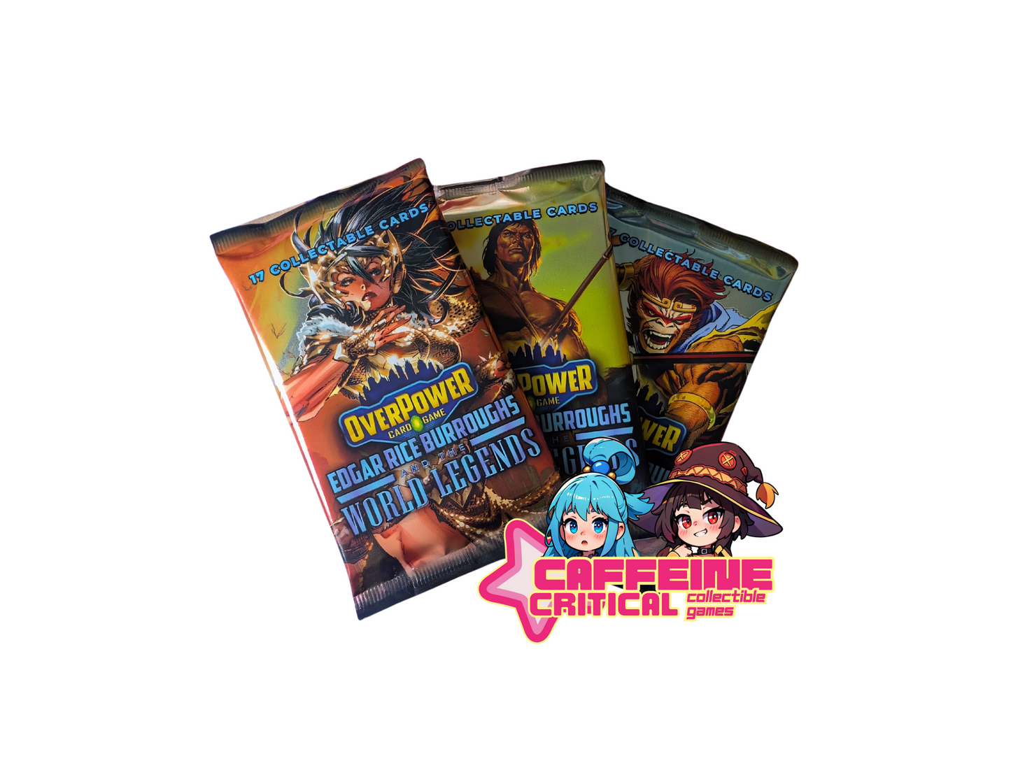 OverPower TCG Booster Pack - Edgar Rice Burroughs and the World Legends