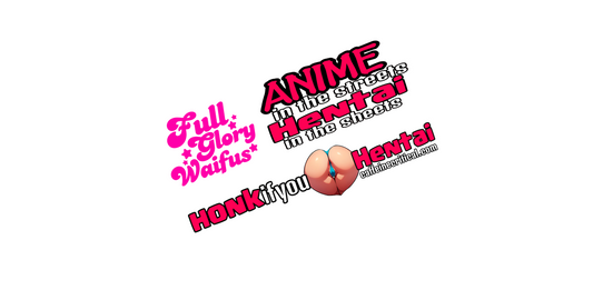 Hentai Lovers Bumper Sticker Pack
