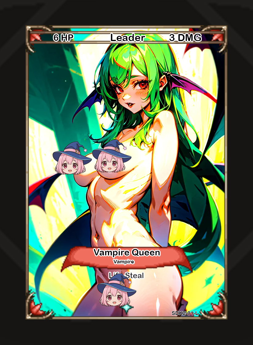 'Hentai Battle: Vampire Night' Starter Deck | Waifu Card Game