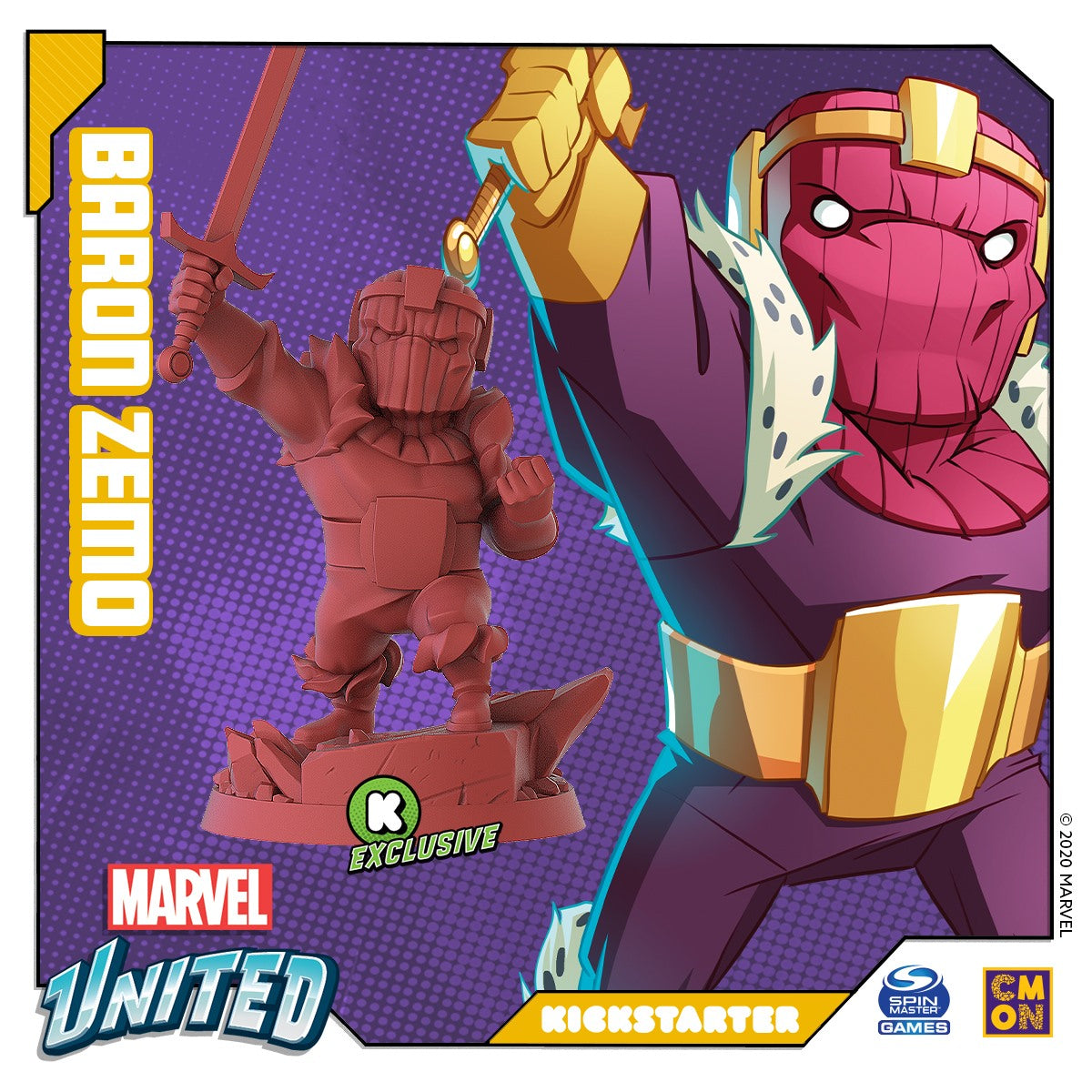 Marvel United Baron Zemo