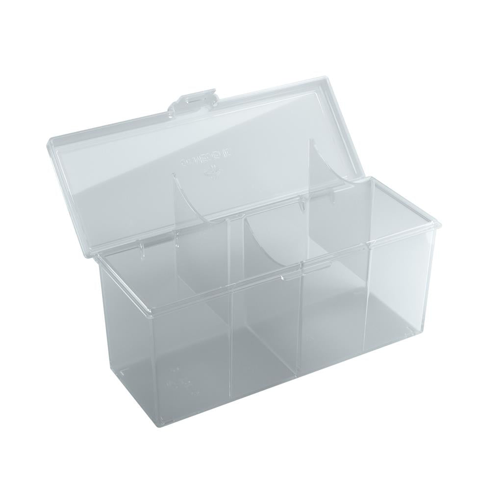 Fourtess 320+ Card Storage Box Clear - Caffeine Critical Caffeine Critical