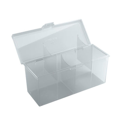 Fourtess 320+ Card Storage Box Clear - Caffeine Critical