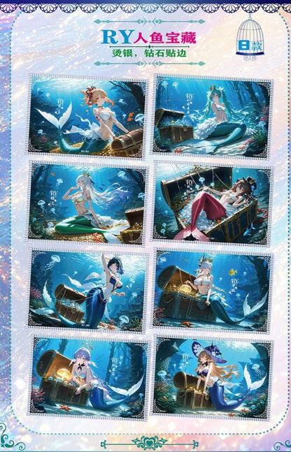 'Birds & Fish' A5 Waifu Board Envelope
