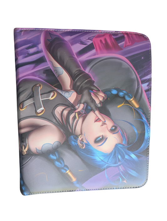 Waifu Cards Ring Binder Jynx - Caffeine Critical Caffeine Critical