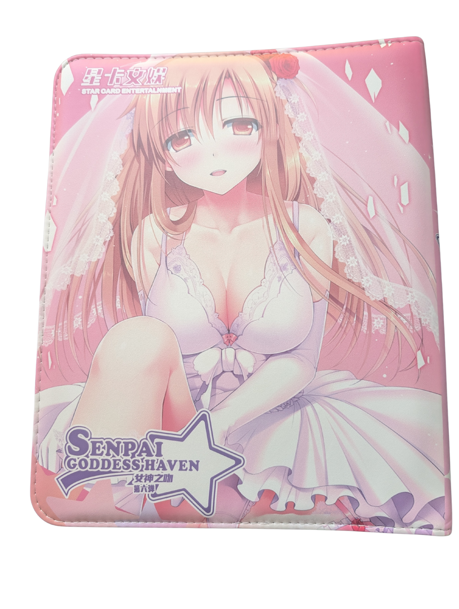 Waifu Cards Ring Binder Senpai Goddess Haven - Caffeine Critical