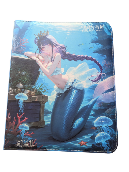 Waifu Cards Ring Binder Birds & Fish - Caffeine Critical Caffeine Critical