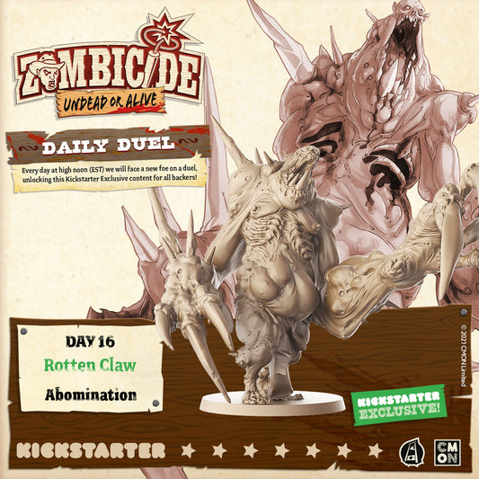 Zombicide Undead or Alive Abomination: Rotten Claw