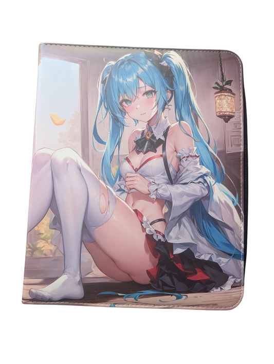 Waifu Cards Ring Binder Project Maiden - Caffeine Critical Caffeine Critical